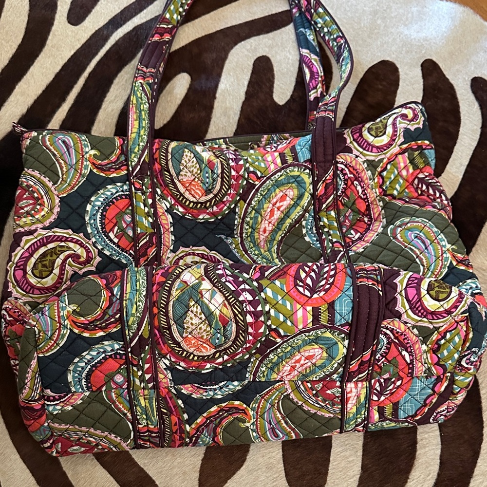Vera Bradley Heirloom Paisley Tote - Picture 6 of 10